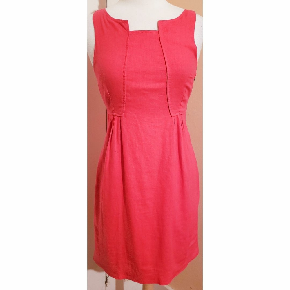 Anthropologie Edme & Esyllte Linen Sheath Dress